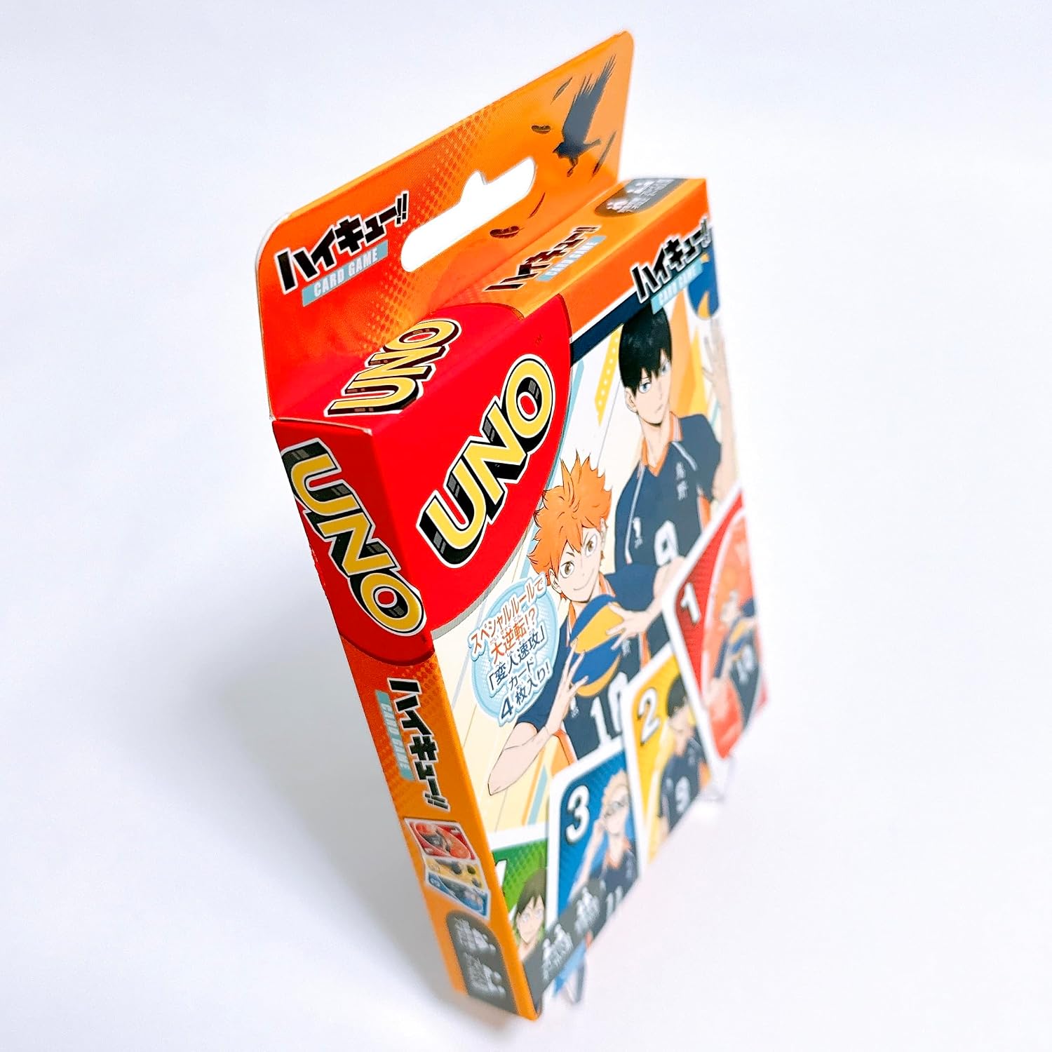 Thumbnail 1 de エンスカイ(ENSKY) ウノ ハイキュー!! カードゲーム 紙製・約H87×W56mm、スペシャルルールカード4枚