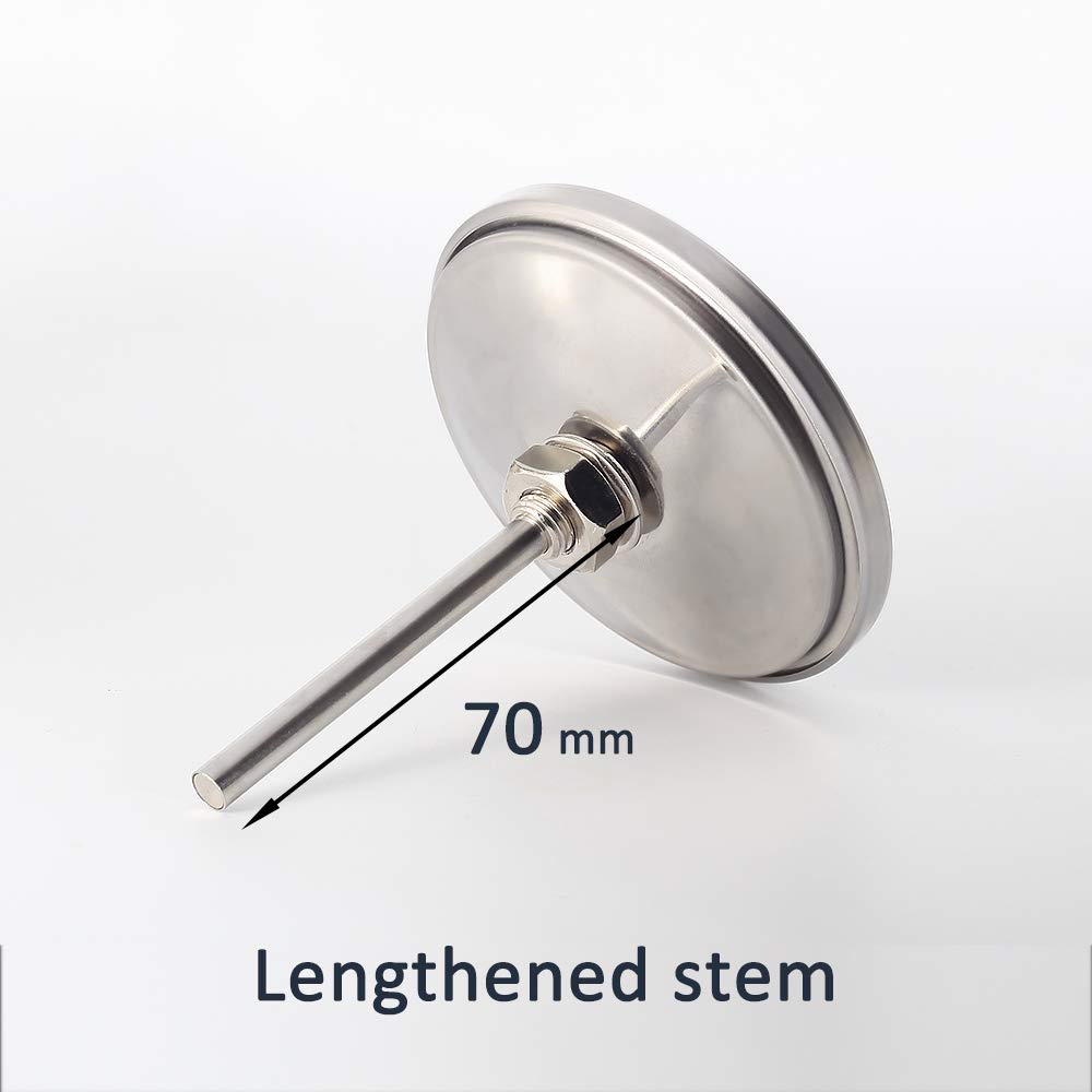 Thumbnail 3 de Termometro per barbecue GALAFIRE 80 mm grande faccia fino a 300°C, indicatore con asta extra lunga