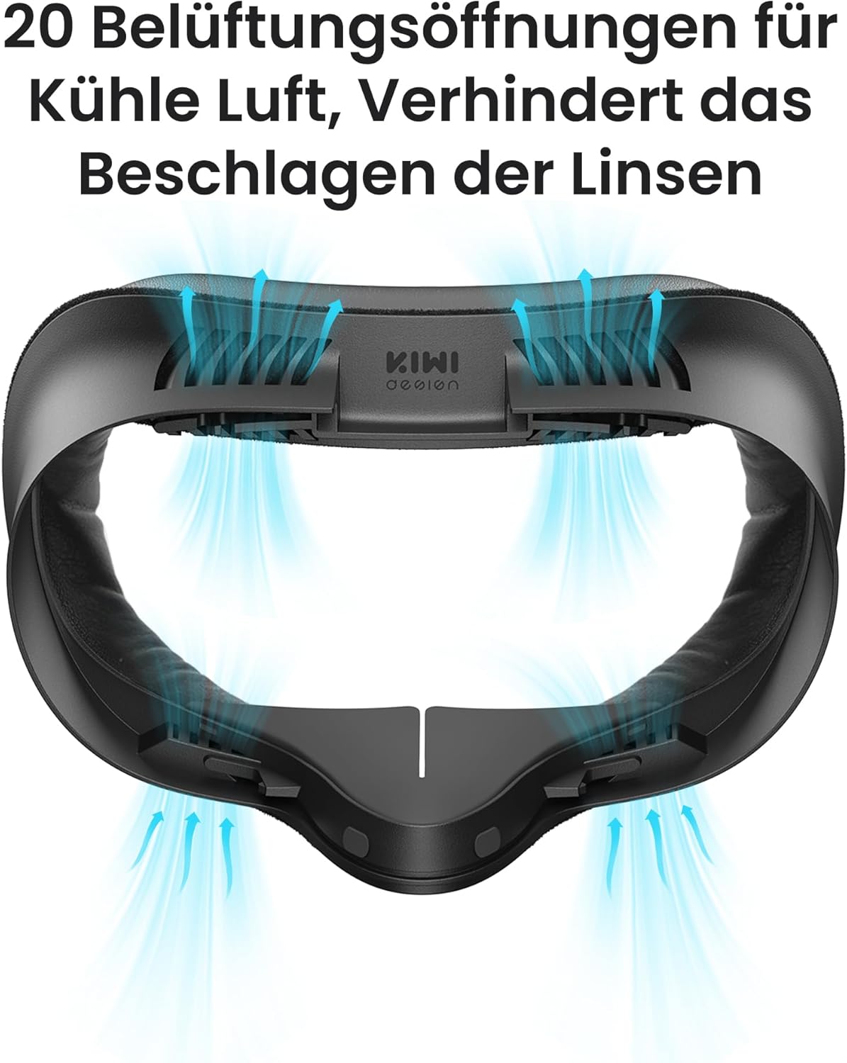 Thumbnail 3 de KIWI design V4 Face Cover 2 (Face Interface Pad) für Meta Quest 3S – kompatibel, nicht für Quest 3