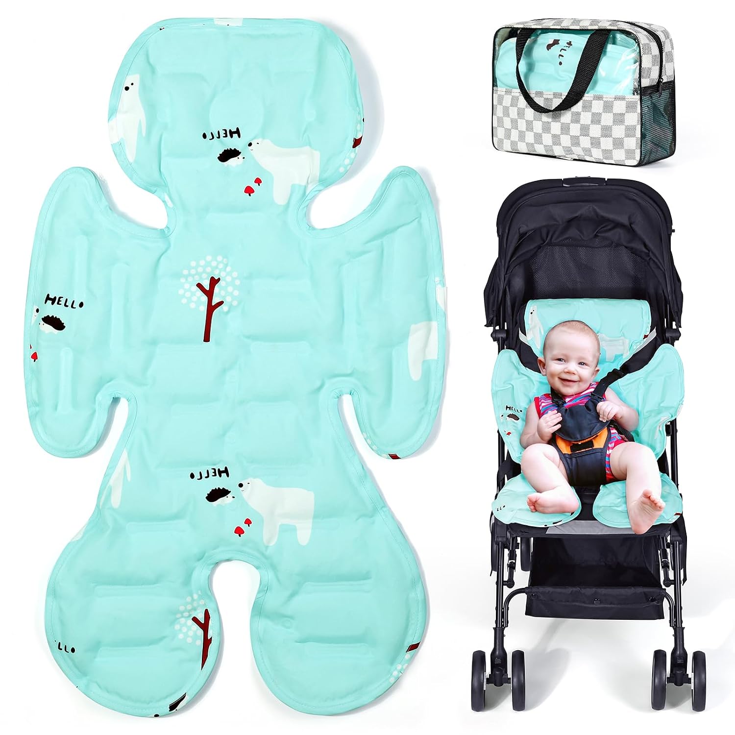 Thumbnail 6 de Orzbow Stroller Cooling Pad, 30.7 x 18.9 inches