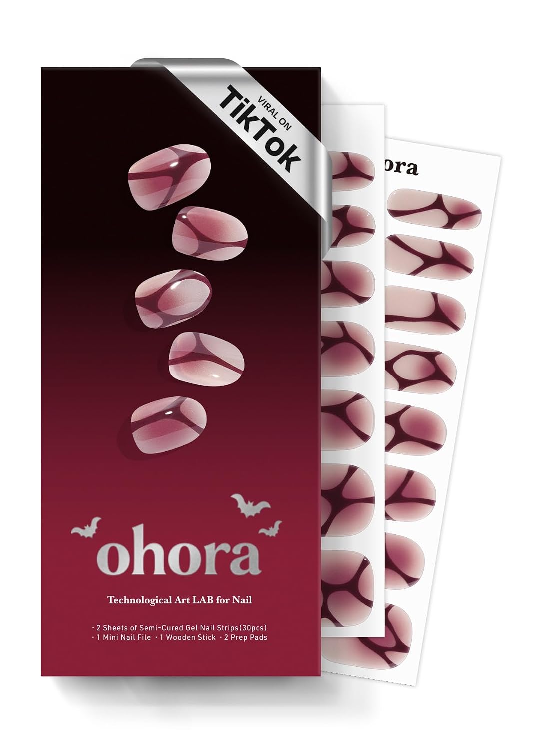 Detalle de ohora Semi-Cured Gel Nail Strips