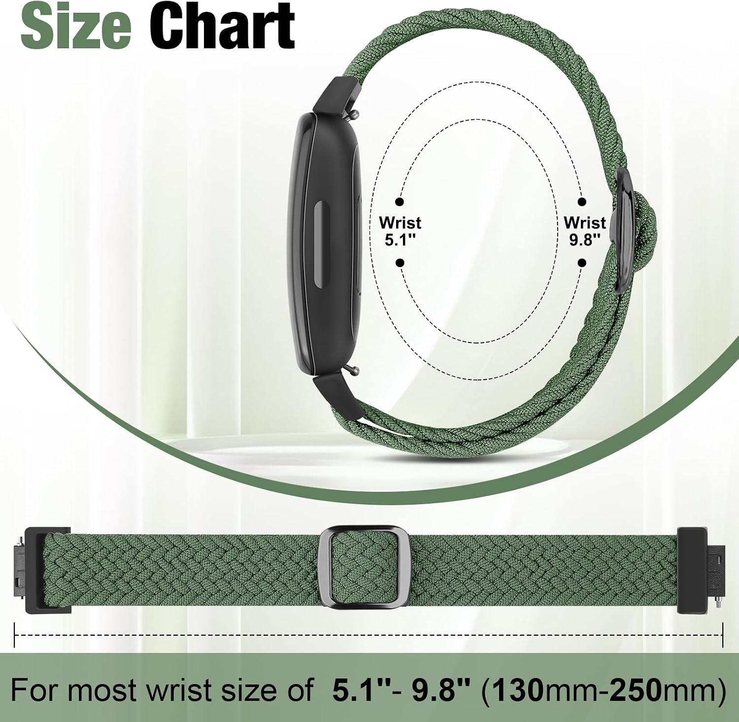 Thumbnail 3 de BTTNG Elastic Braided Strap for Fitbit Inspire