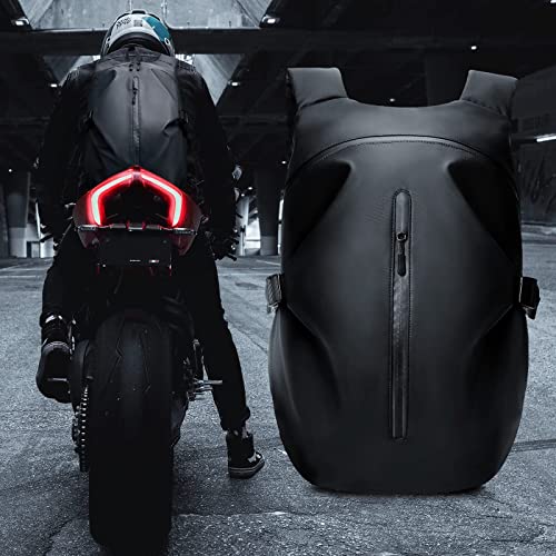 Detalle 2 de HYC00 Mochila de Motocicleta Impermeable para Hombres 🏍
