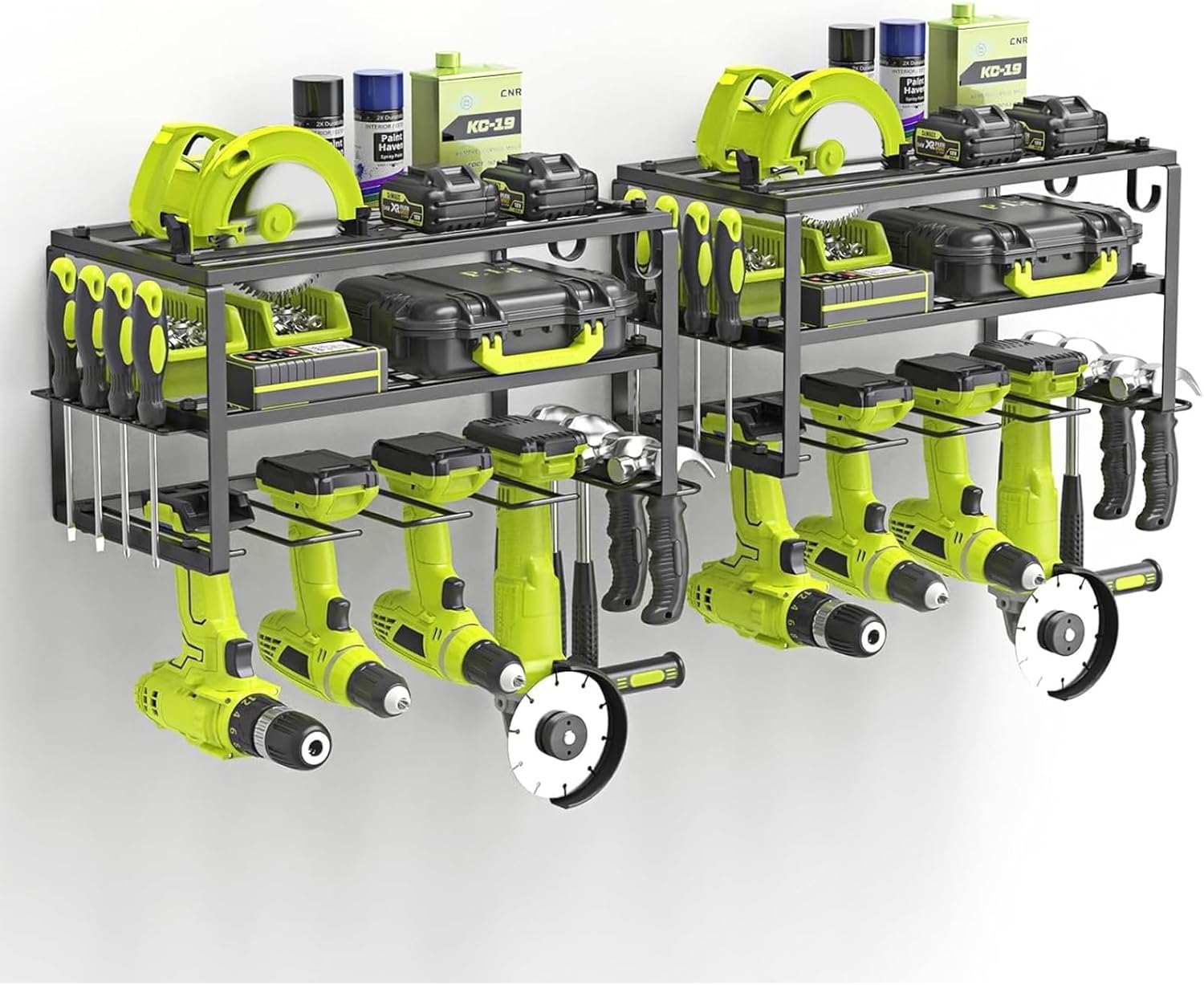 Weldun Wand-Organizer für Elektrowerkzeuge 25 kg