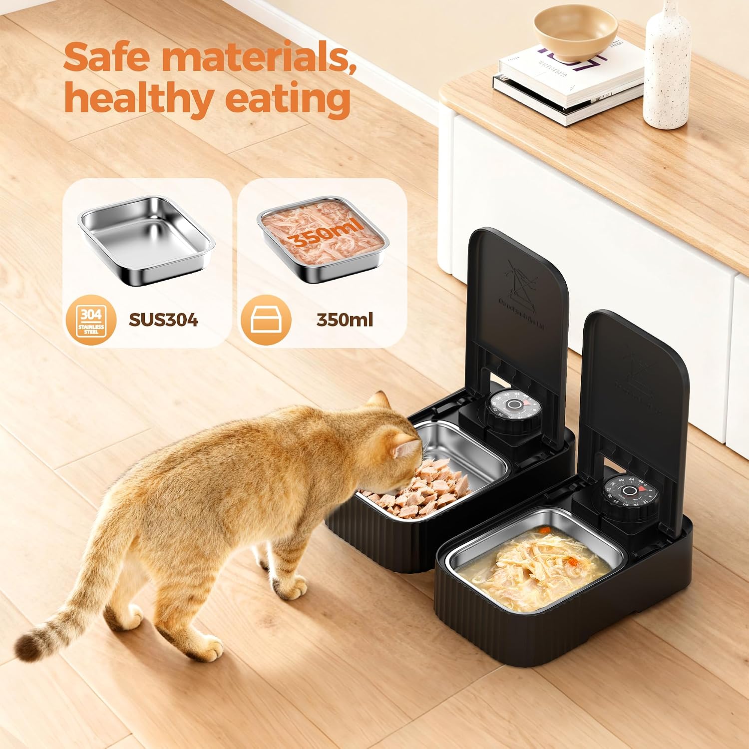 Detalle 2 de Katzenfutterautomat 700 ml 🐱