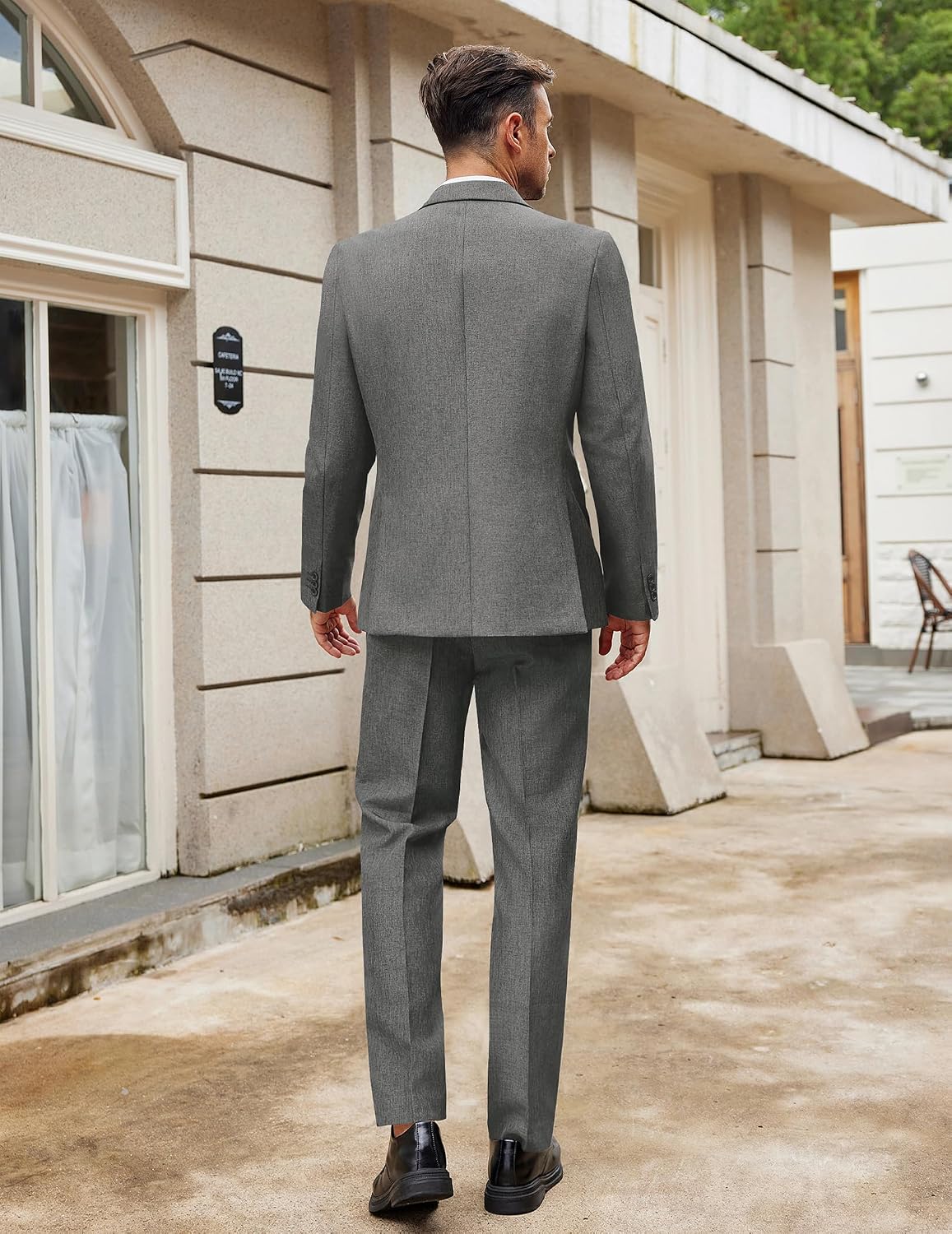 Thumbnail 4 de COOFANDY Men Classic Fit 2-Piece Suit 👔