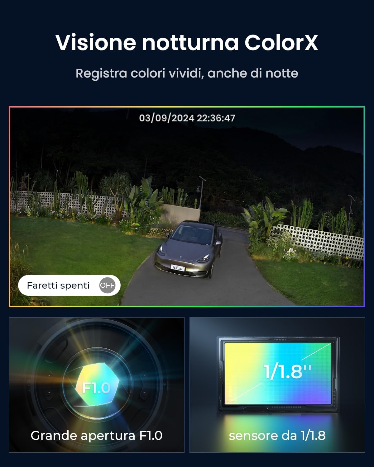 Thumbnail 4 de Reolink 4K Wi‑Fi 6 Telecamera Esterno 20000mAh