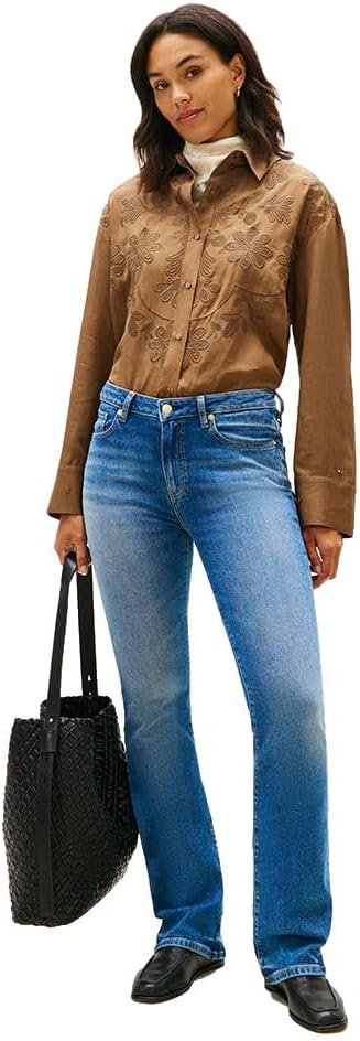 Detalle 2 de Tommy Hilfiger DNM Glow Bootcut RW