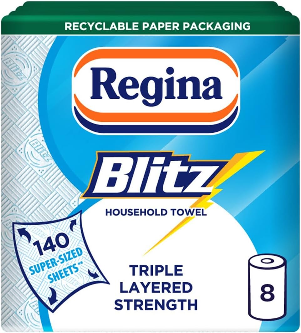 Detalle 2 de Regina Blitz Household Towels 12 Rolls