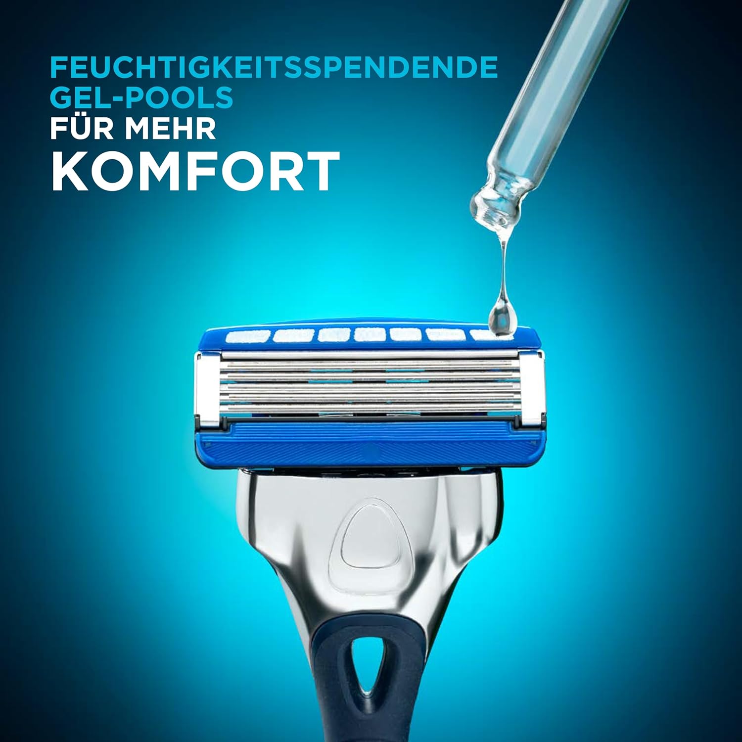 Thumbnail 3 de Wilkinson Sword Hydro 5 Confezione: rasoi + 5 lame di ricambio, idratazione e precisione per una rasatura confortevole