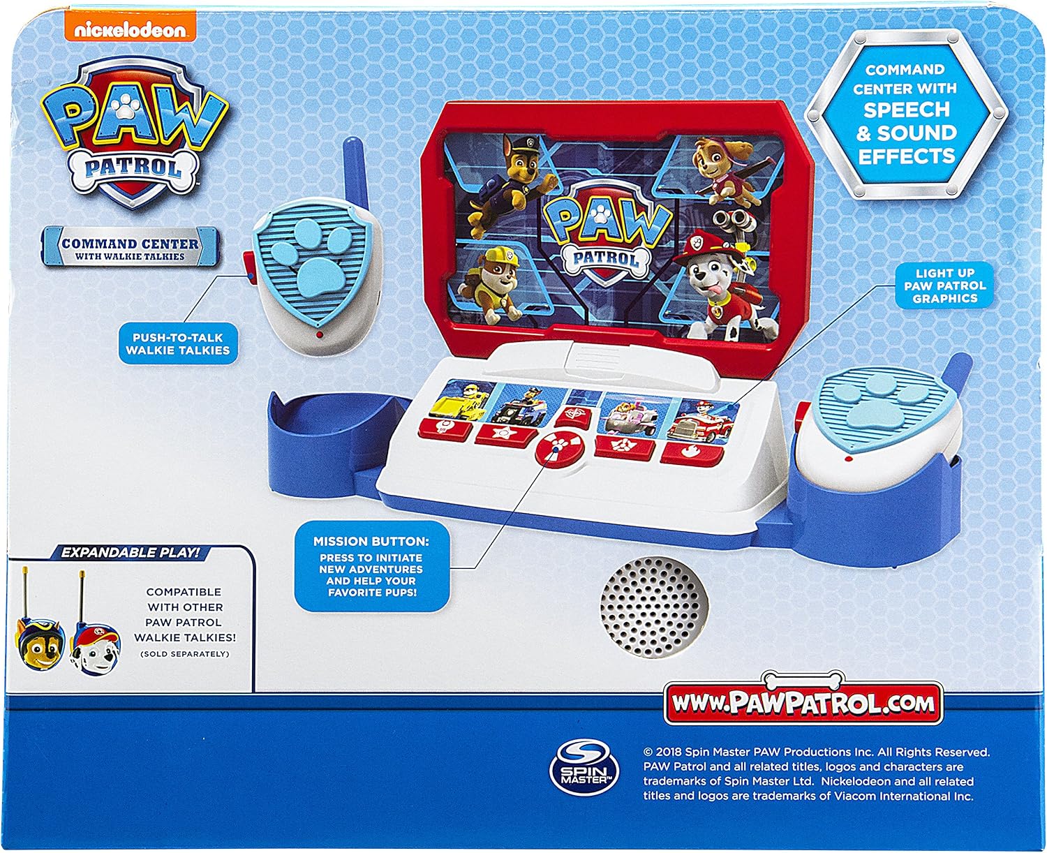 Detalle de Paw Patrol Kids' Walkie Talkies