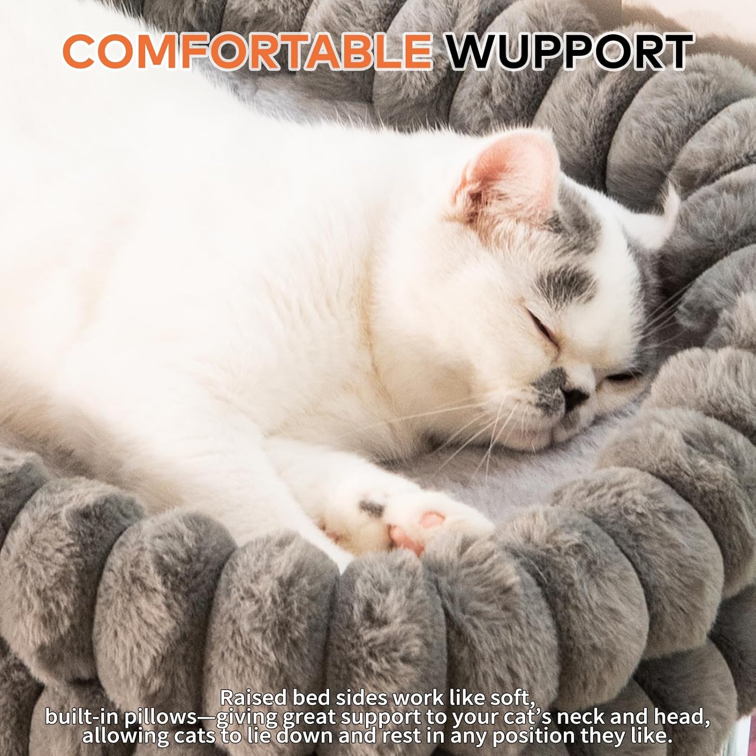 Thumbnail 2 de CheerPals Katzen Fensterliege mit Saugnäpfen – faltbare Hängematte bis 18 kg