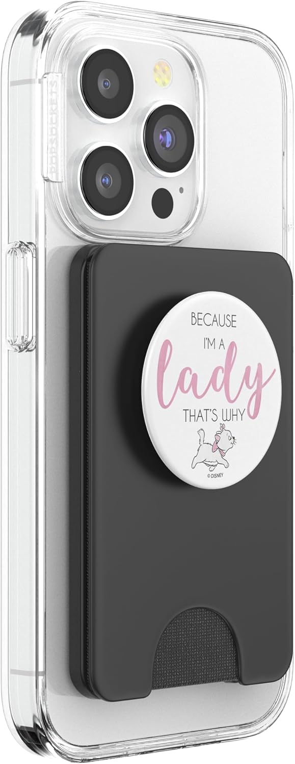 Thumbnail 3 de Disney The Aristocats Marie - Because I'm A Lady That's Why PopSockets PopWallet MagSafe