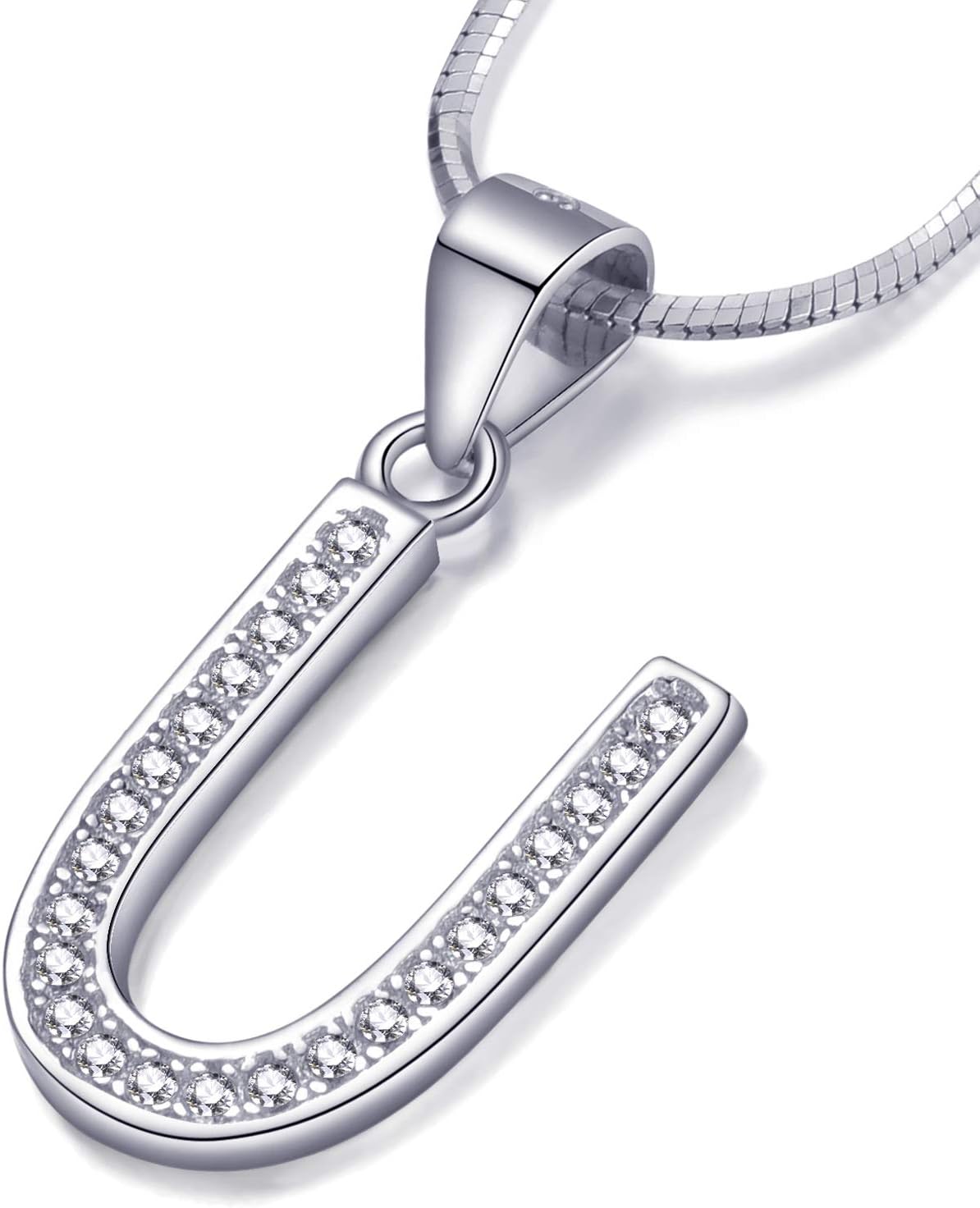 Detalle 2 de Morella collar letra 45 cm plata 925