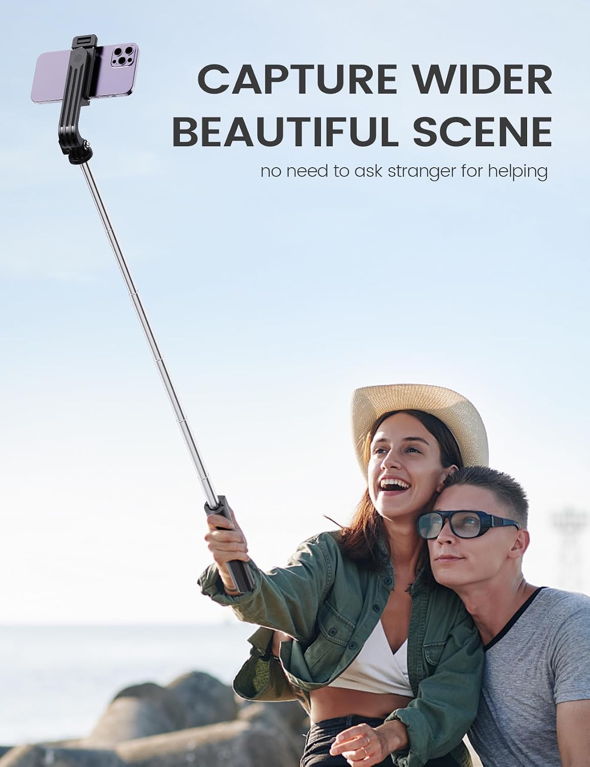Thumbnail 6 de ANXRE Selfie Stick Tripod 41.7"