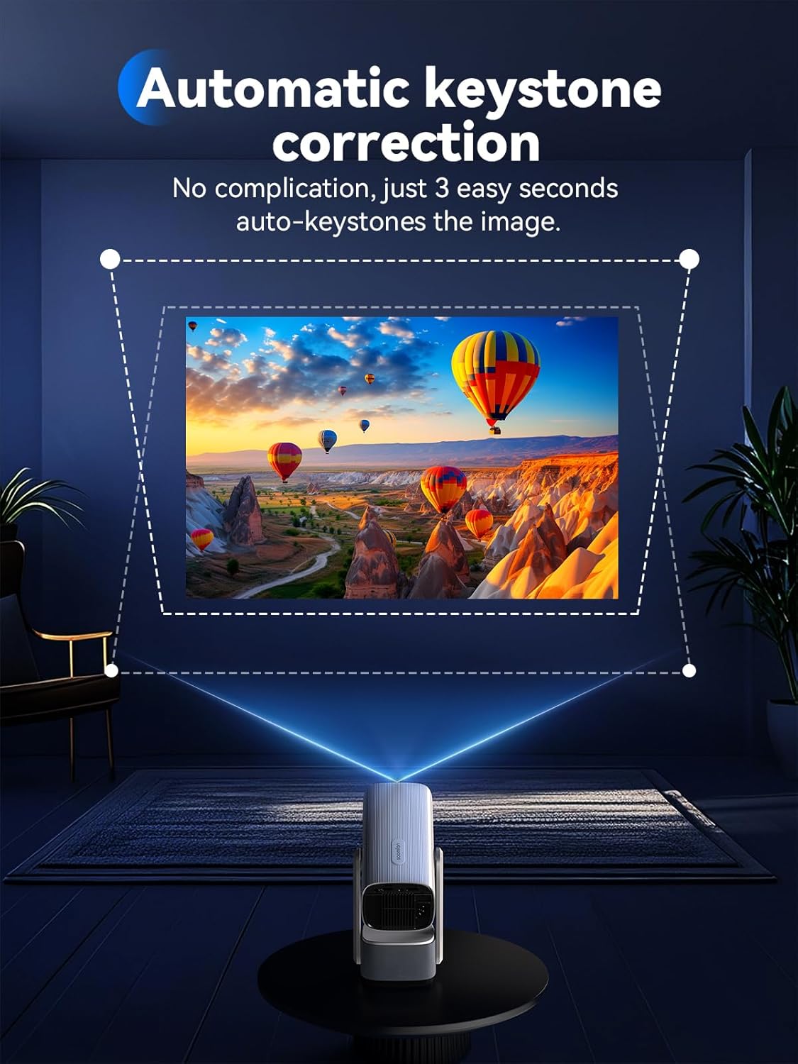 Thumbnail 4 de SOOMFON Mini Projector 1080P Full HD for Home