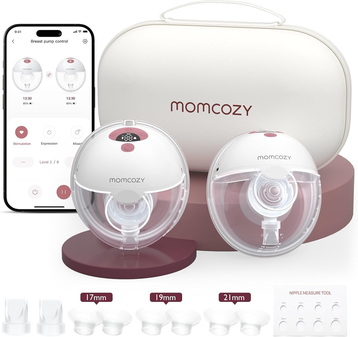 Detalle de momcozy M5 sacaleches 232 g