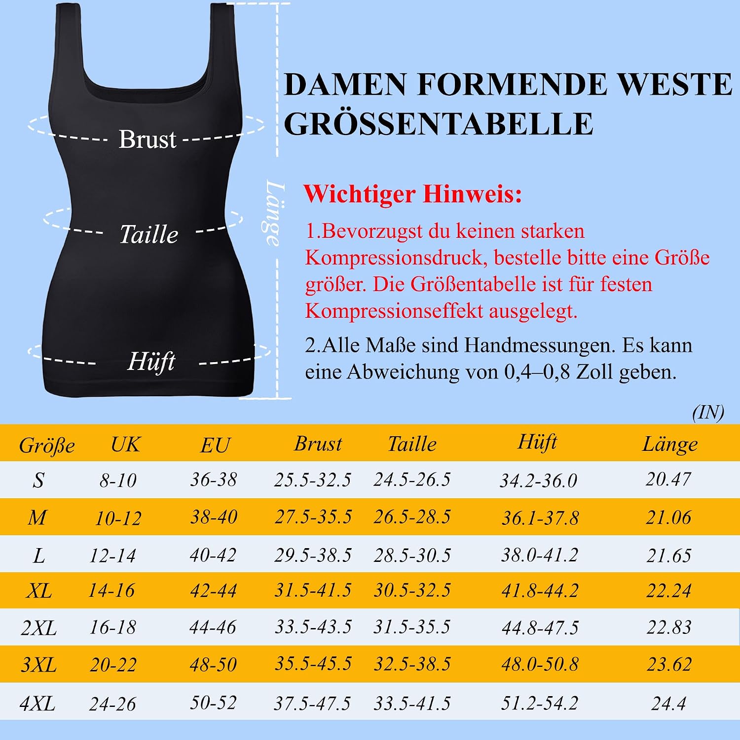 Thumbnail 5 de KIKIMINK figuurvormend onderhemd voor dames, naadloos en met compressie