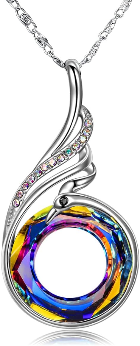 Detalle de Kate Lynn Phoenix Pendant Necklace, 18-Inch Chain