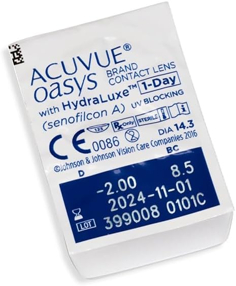 Detalle 2 de ACUVUE OASYS 1-Day Tageslinsen – 90 Linsen, -4,25 dpt, BC 8,5, UV-Schutz