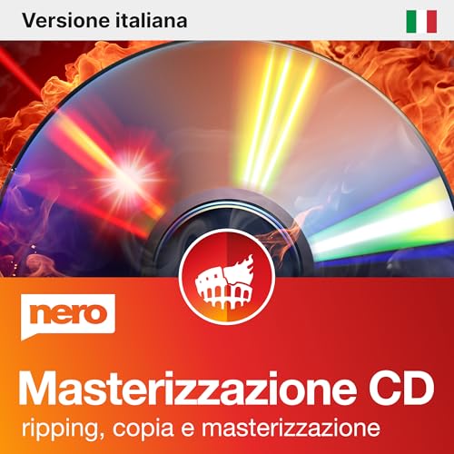 Nero Masterizzazione CD e Copia CD 2026 | Nero Burning ROM – Licenza a Vita per 1 PC