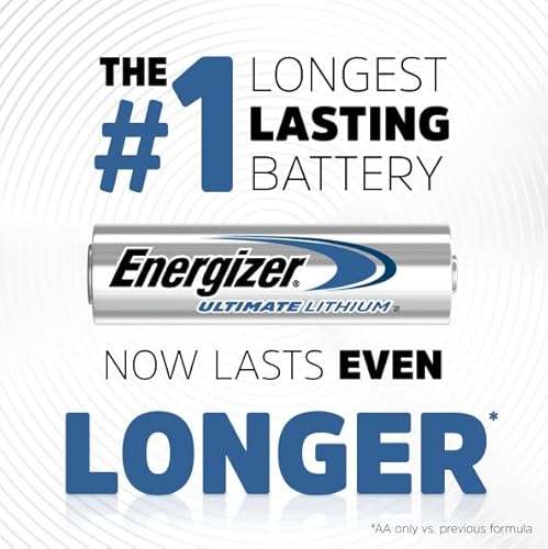 Thumbnail 1 de Energizer Ultimate Lithium AA Batteries (24-Pack) – Long-Lasting 1.5V Power for High-Drain Devices