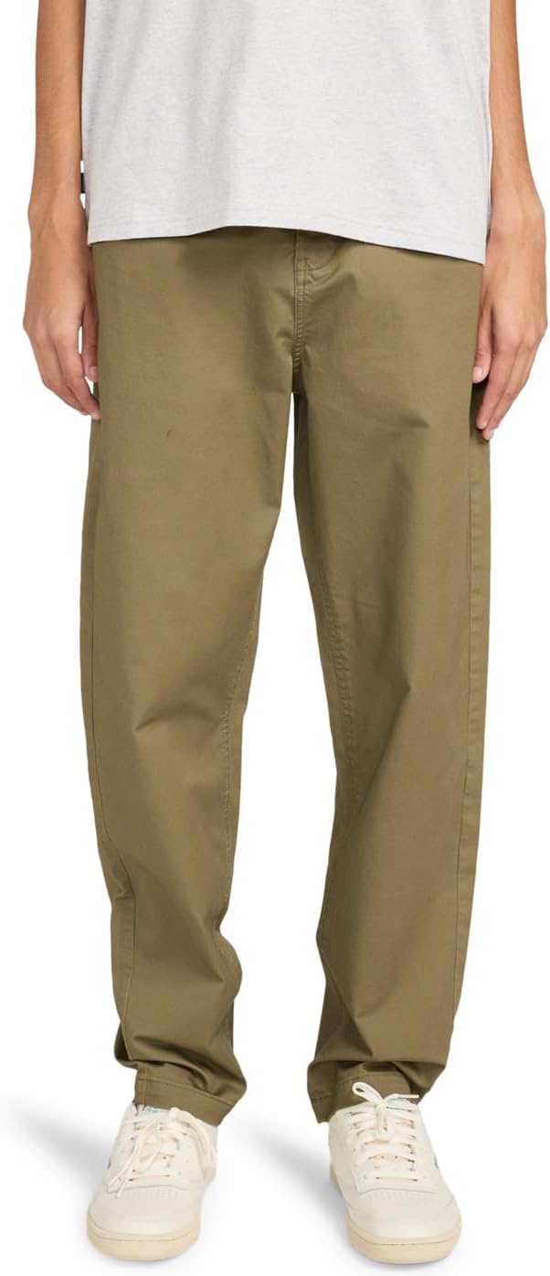 Detalle de Element Regular Comfort Pantalon Chino Twill pour Homme – Classique, coupe Regular Tapered