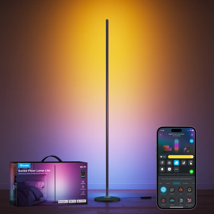 Thumbnail 2 de Govee Stehlampe Lite – smarte WLAN-Stehlampe mit Matter für farbiges Licht & Musik-Sync