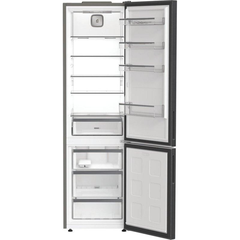 Detalle 2 de Whirlpool Frigorífico Combi No Frost 203 cm – 355 L – Negro, Multi-airflow y LED