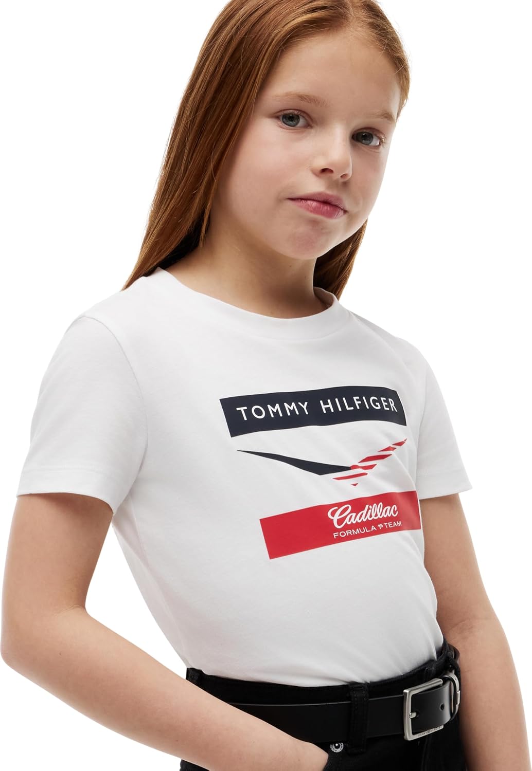 Thumbnail 2 de Tommy Hilfiger TH X Cf1 Chevron Tee Ks0ks00779 – Maglietta Unisex Bambini e Ragazzi (Pacco da 1)