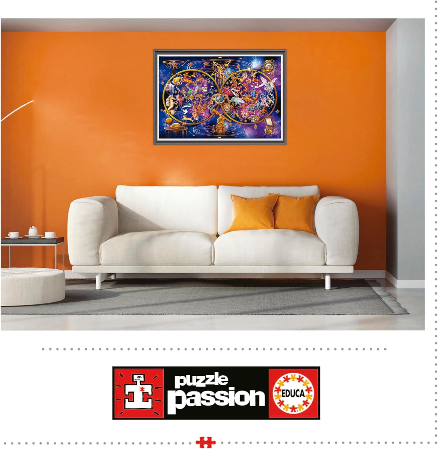 Thumbnail 4 de Educa Puzzle 1000 pezzi Costellazioni (Neon) 68x48 cm: brilla al buio, per adulti 14+