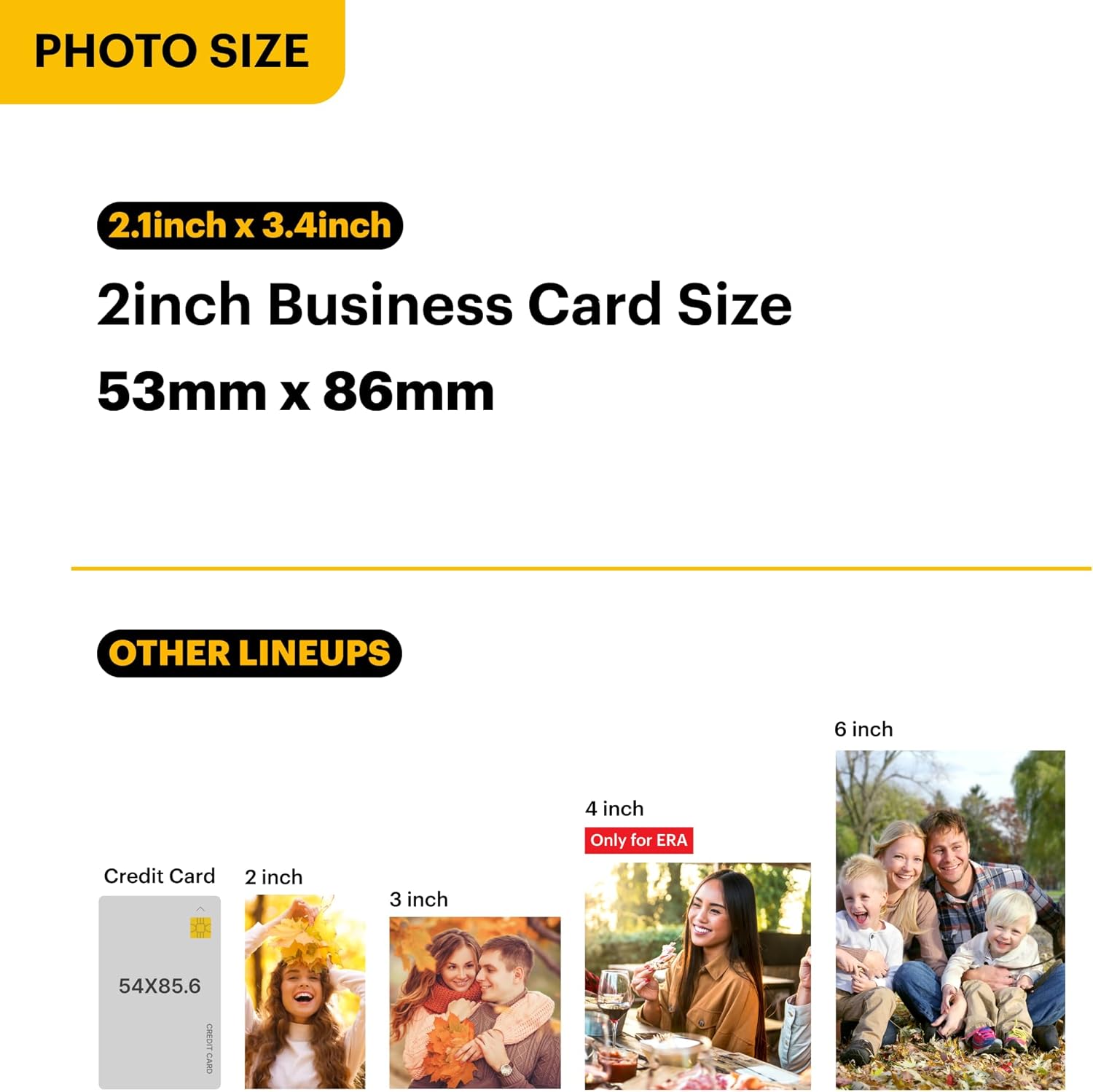 Thumbnail 6 de KODAK Mini Shot 2 Era 2x3” Instant Digital Camera & Photo Printer (Yellow)