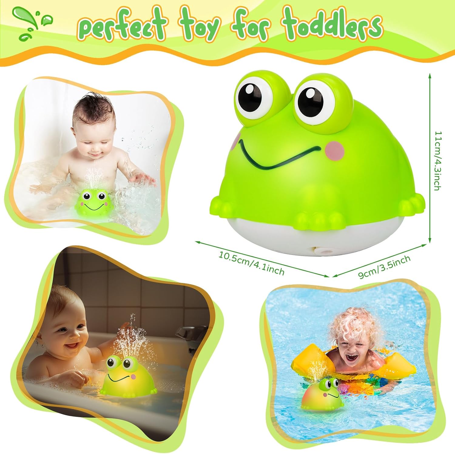 Thumbnail 4 de Jovicos Badewannenspielzeug Frosch 1 Stück
