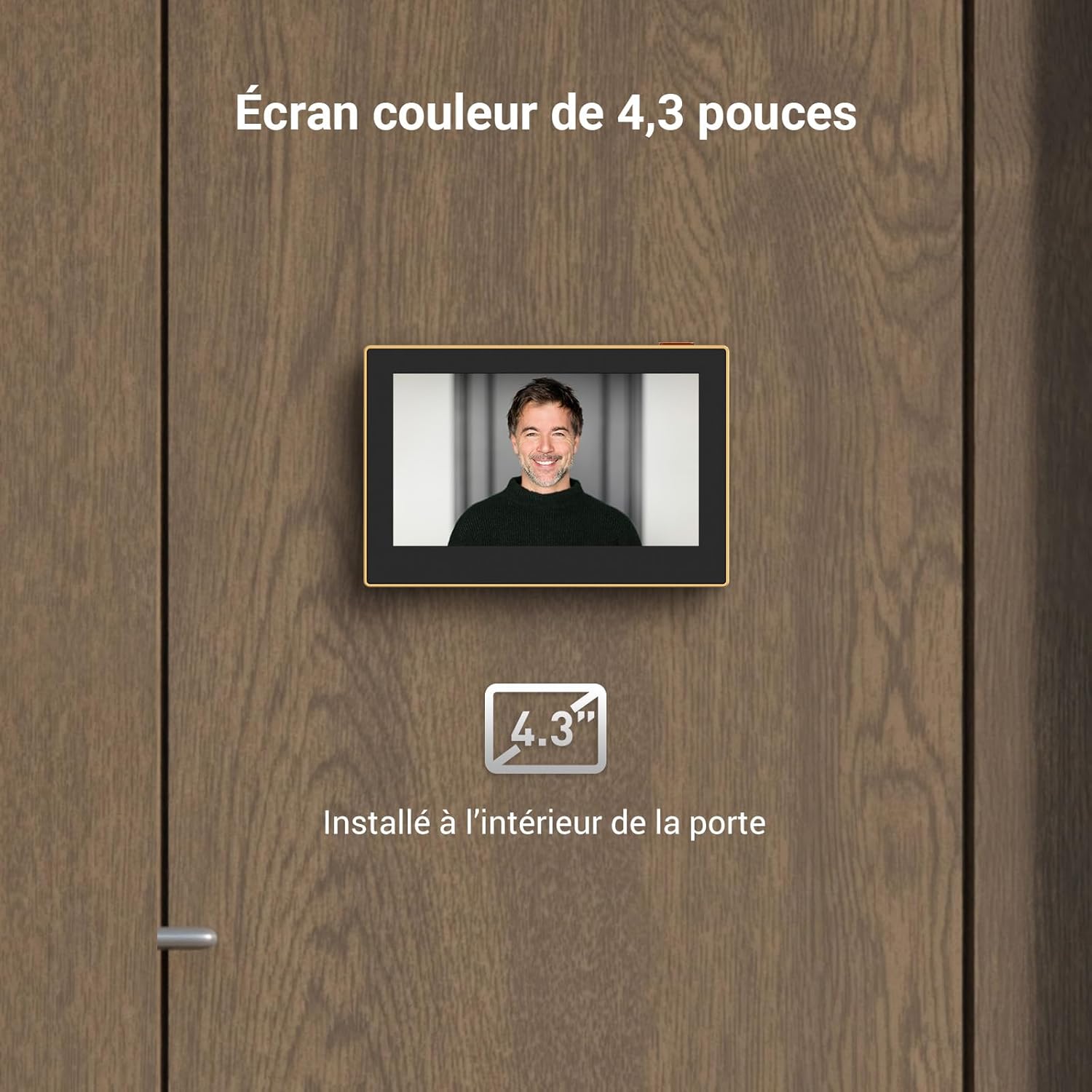 Thumbnail 1 de EZVIZ CP2 Visiophone sans fil 4,3" — 2200 mAh