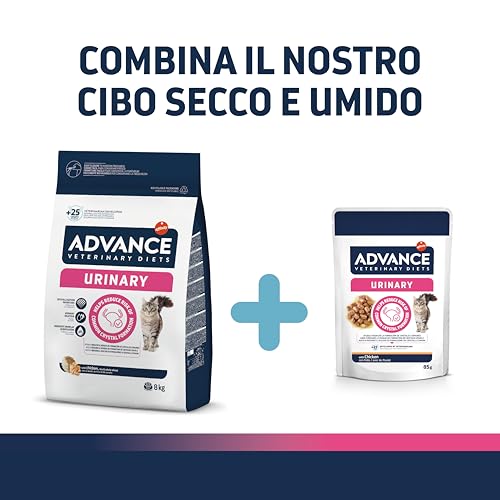 Thumbnail 6 de Advance Veterinary Diets Urinary per Gatti – Cibo da 8 kg per problemi del tratto urinario