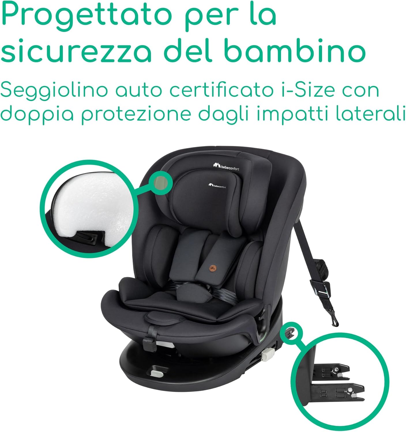 Detalle 2 de Bebeconfort RevolveFix 360 seggiolino auto 0-36 kg