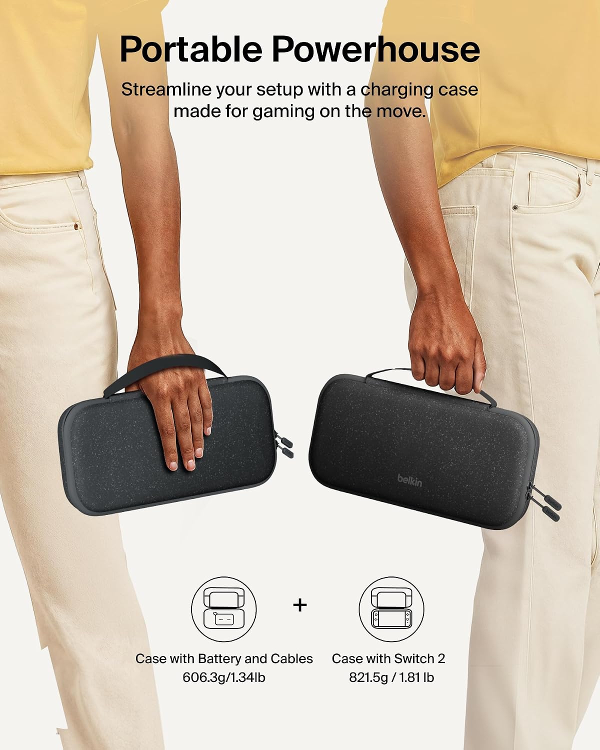 Detalle 2 de Belkin Gaming Nintendo Switch 2 Charger Case