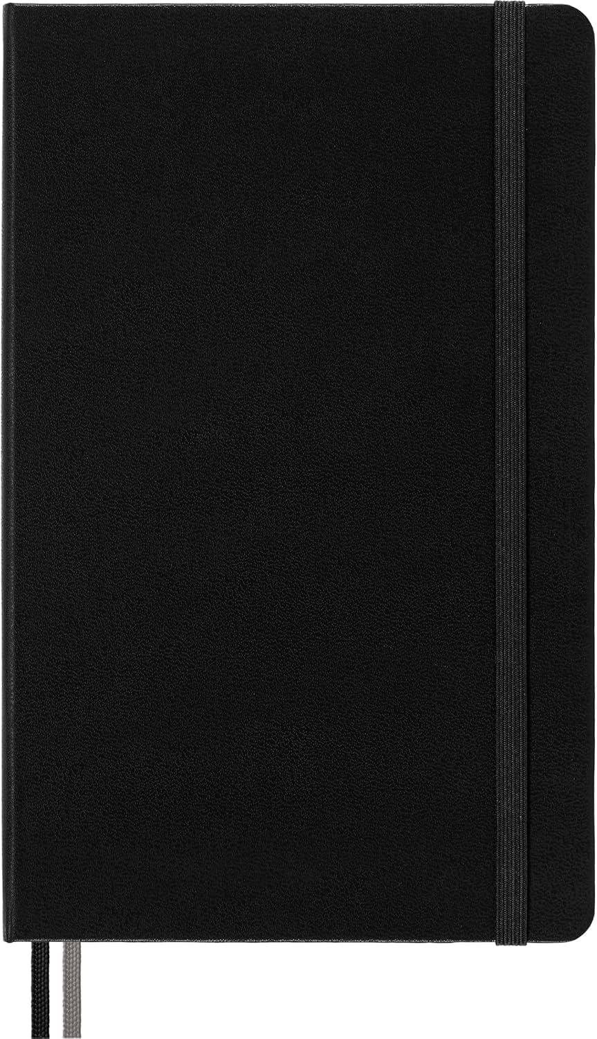 Detalle 2 de Moleskine Carnet Classic Extended A5 – 400 pages, pages lignées, couverture rigide noir