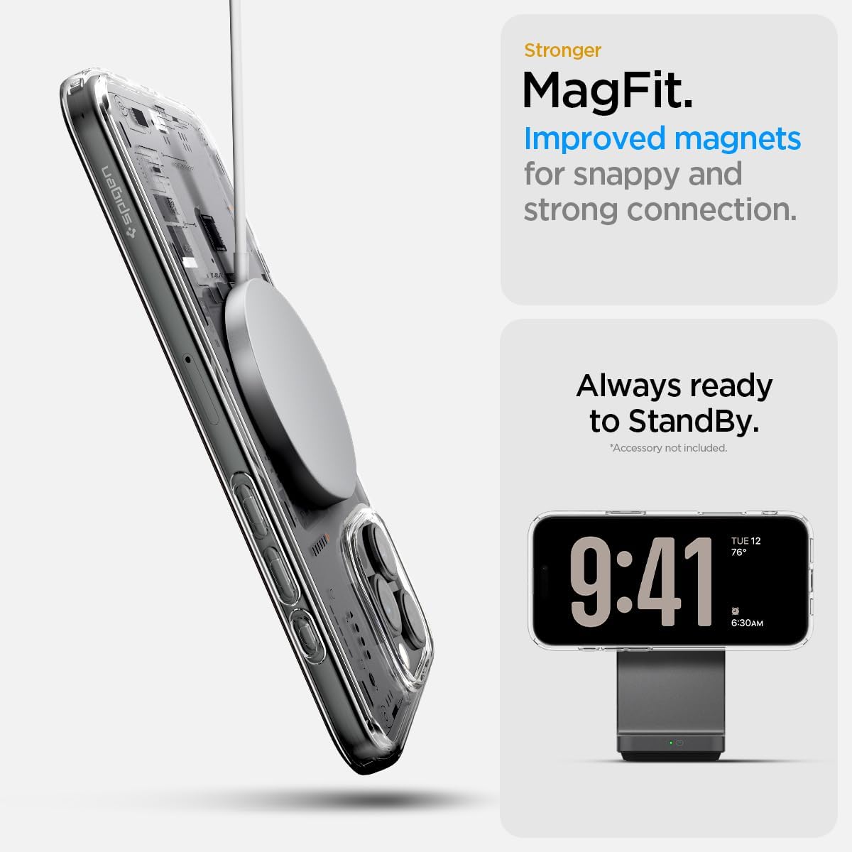 Thumbnail 4 de Spigen Cover Ultra Hybrid MagFit per iPhone 16 Pro Max (MagSafe) – Neo One