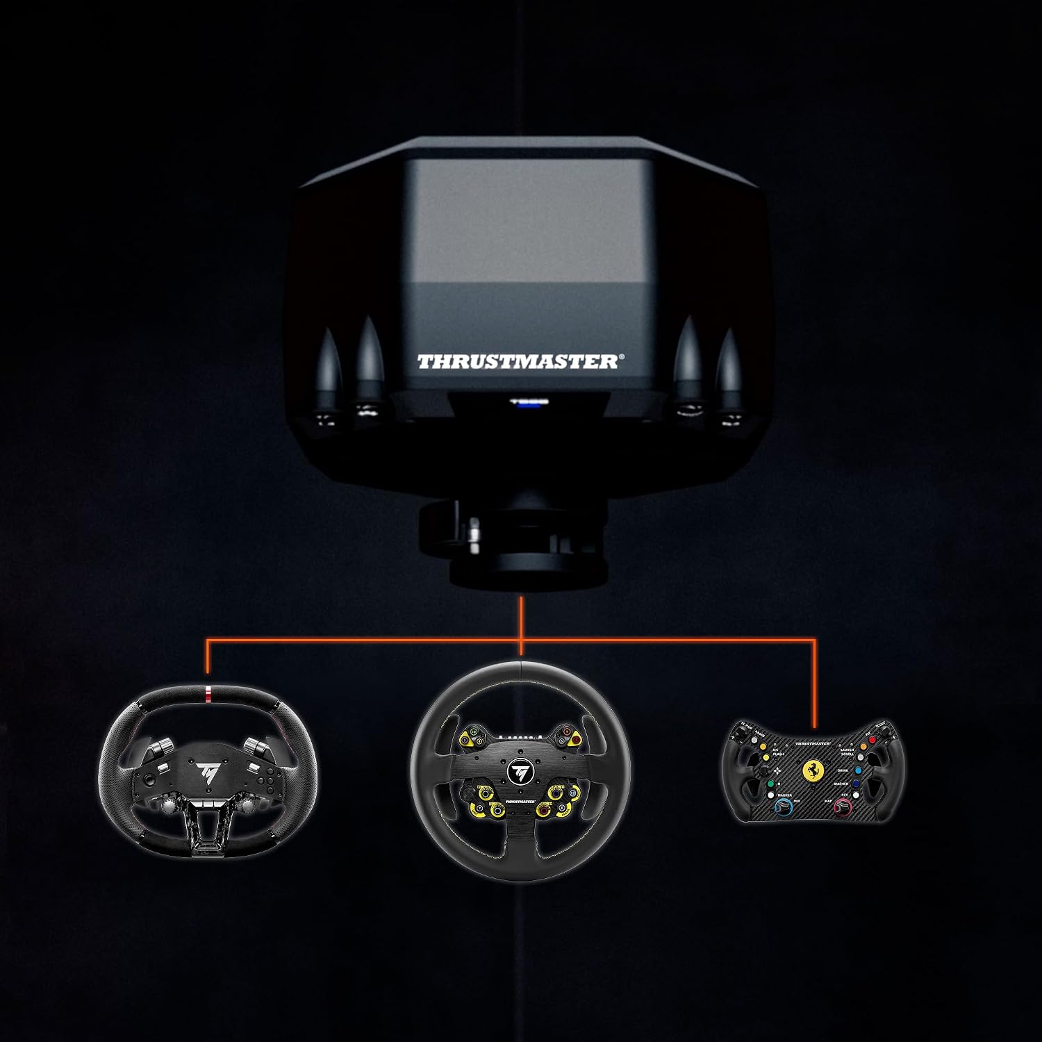 Detalle de Thrustmaster T598 Servo Base : base de volant à retour de force Direct Axial Drive 5 Nm pour PS5, PS4 et PC