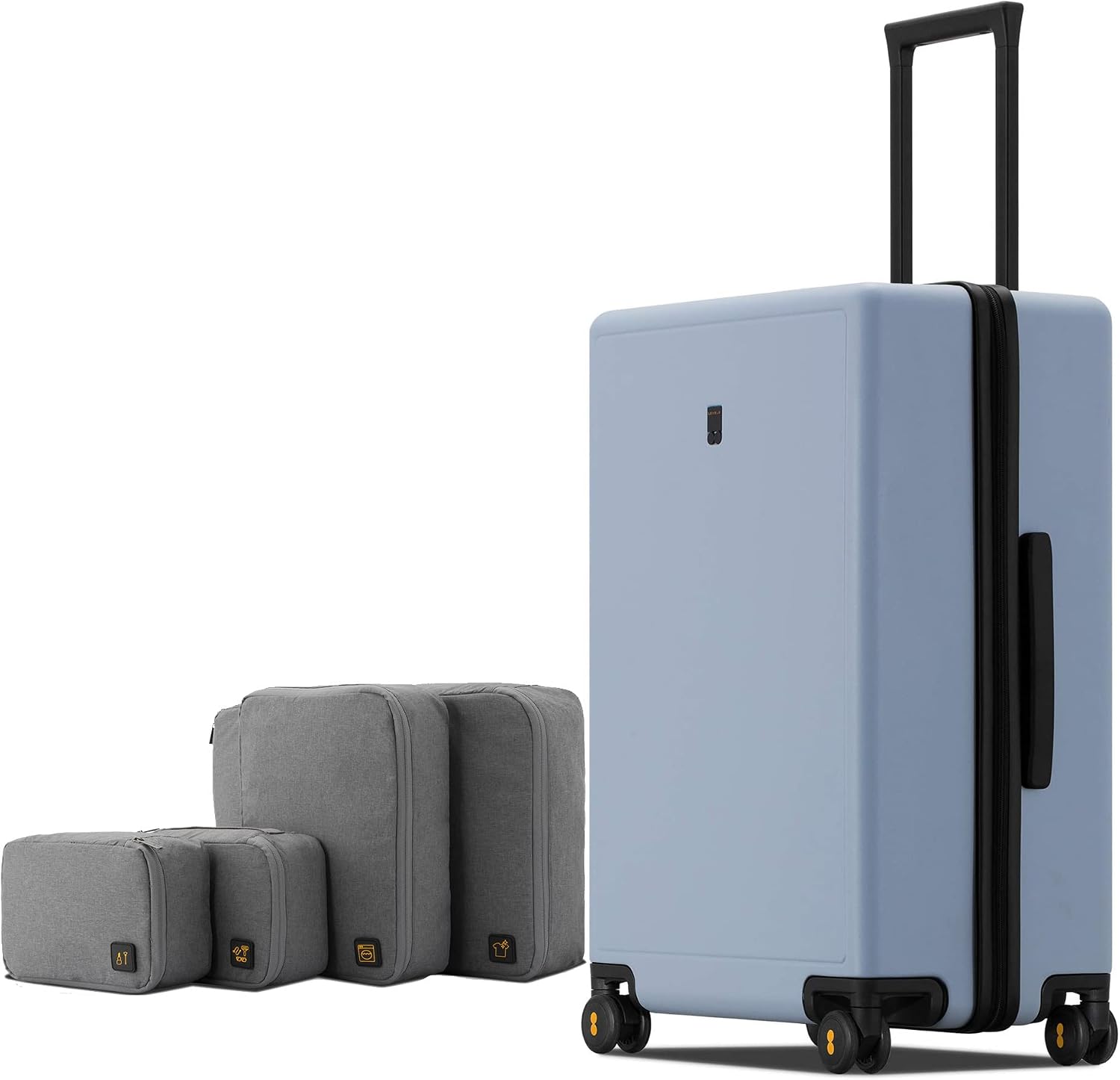 Detalle de LEVEL8 Suitcase 66cm 65L carry-on with organisers