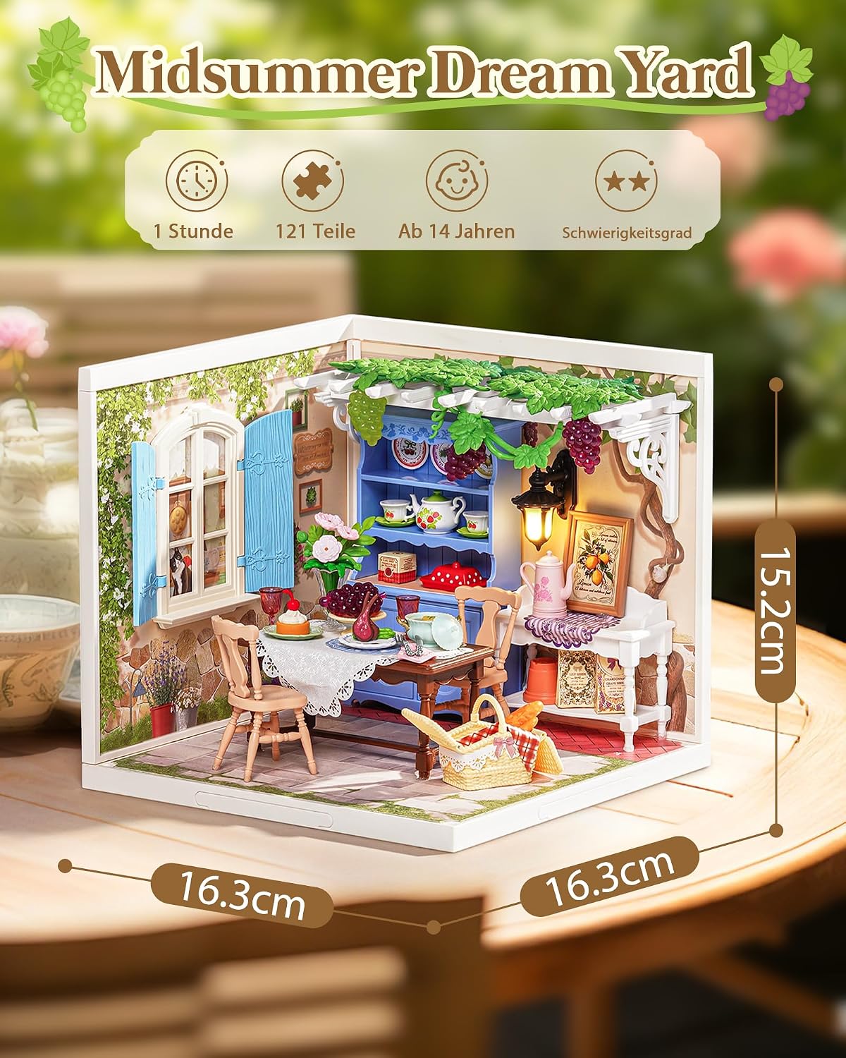 Detalle 2 de Rolife Super Creator Midsummer Dream Yard DIY Haus