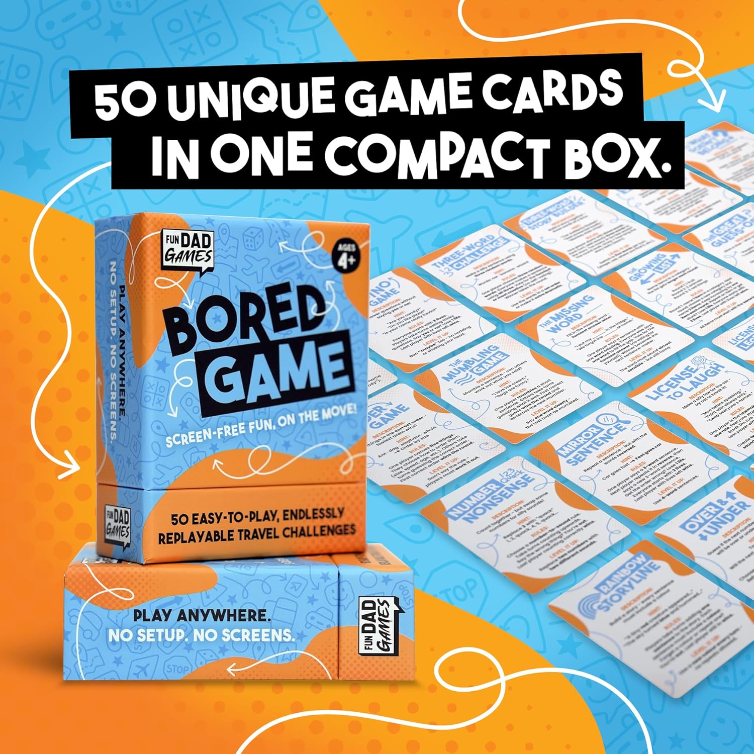 Detalle de Boredgame – Car Games for Kids & Families: 50 Screen-Free Travel Games for Road Trips