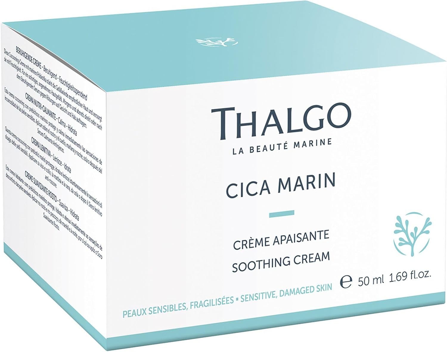 Detalle 2 de Thalgo CICA Marin kojący krem do skóry wrażliwej, 50 ml, prebiotyki morskie