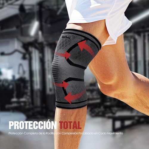 Thumbnail 1 de MitButy Rodilleras Menisco y Ligamento – Pack de 2 (Talla M 42–47 cm) para Gym, Running, Crossfit y Más