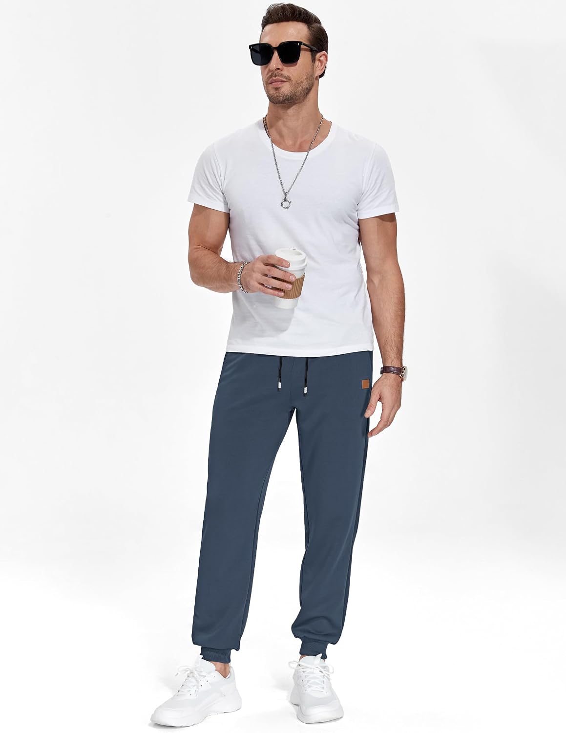 Detalle 2 de TARAINYA Jogginghose Herren Zipper