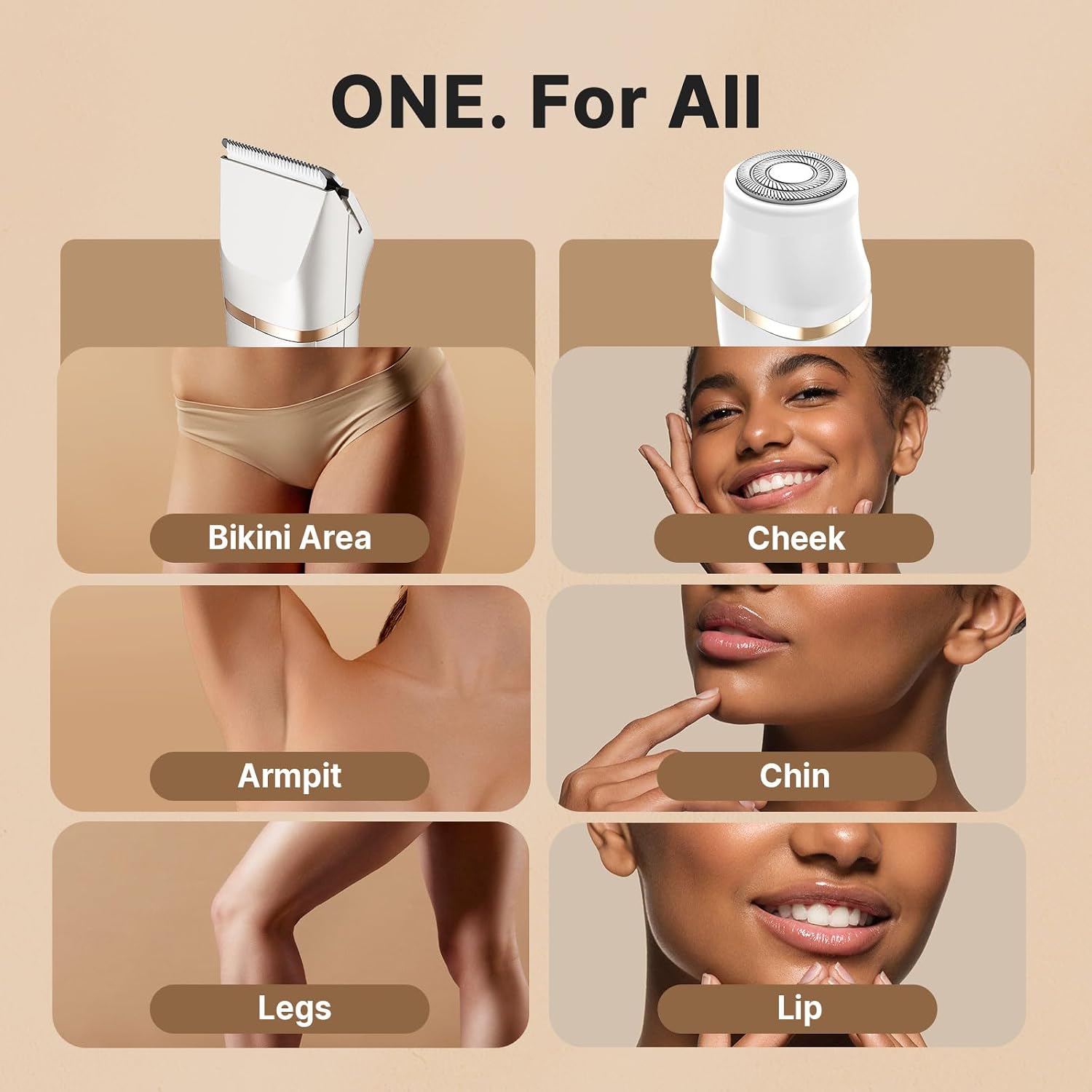 Detalle de Srbydt Bikini Trimmer with Ceramic Blades
