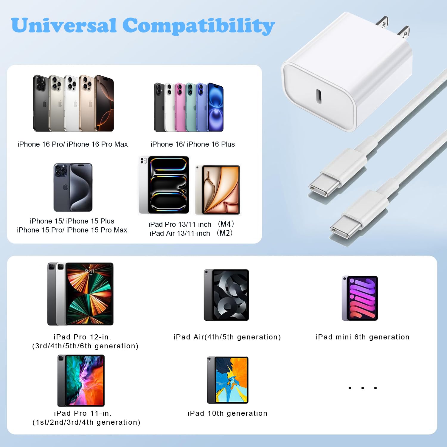 Thumbnail 6 de StinkLight iPhone USB-C 20W Charger 2-Pack