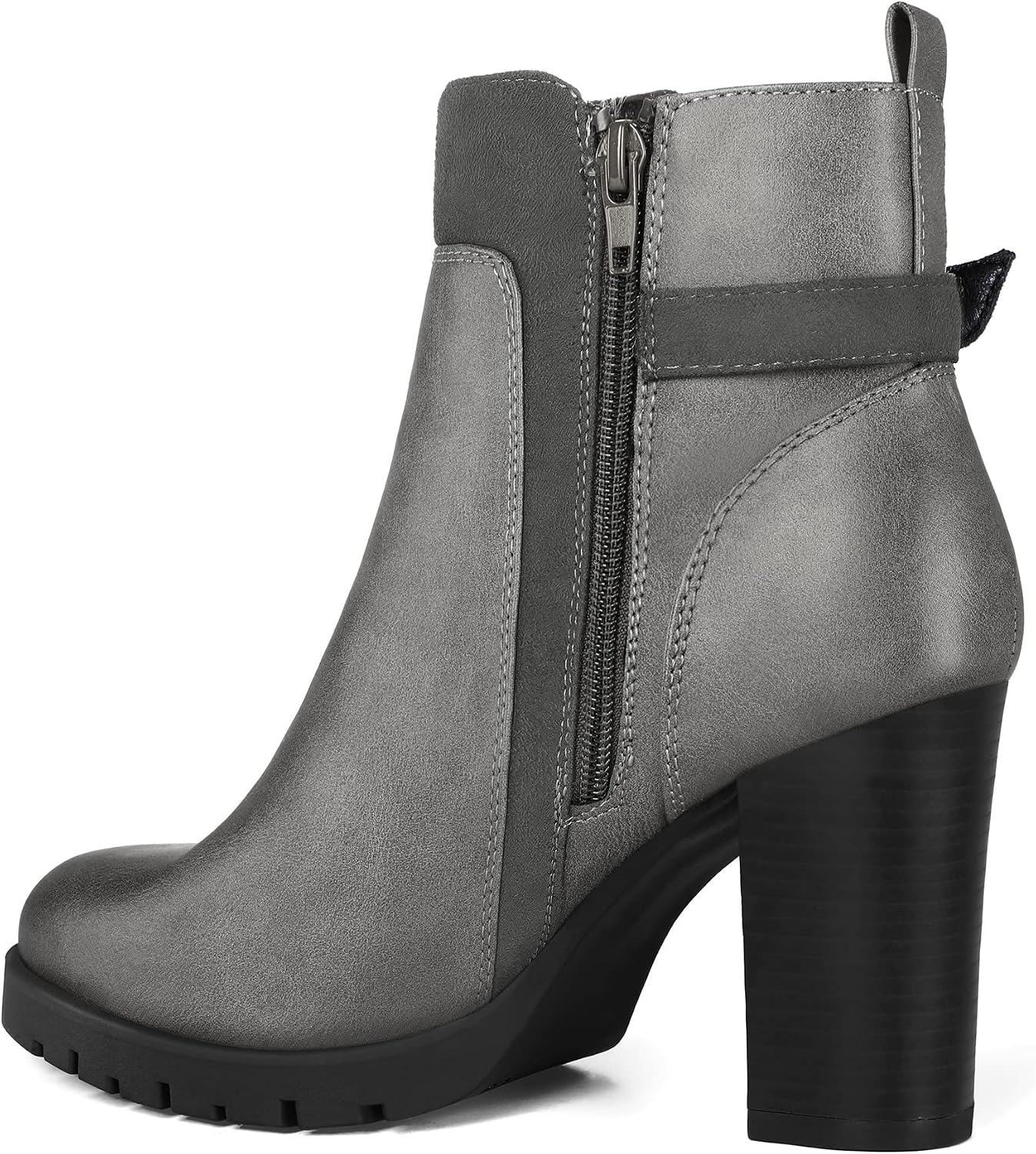Detalle 1 de Mysoft Women's Ankle Boots, 3.2-Inch Heel
