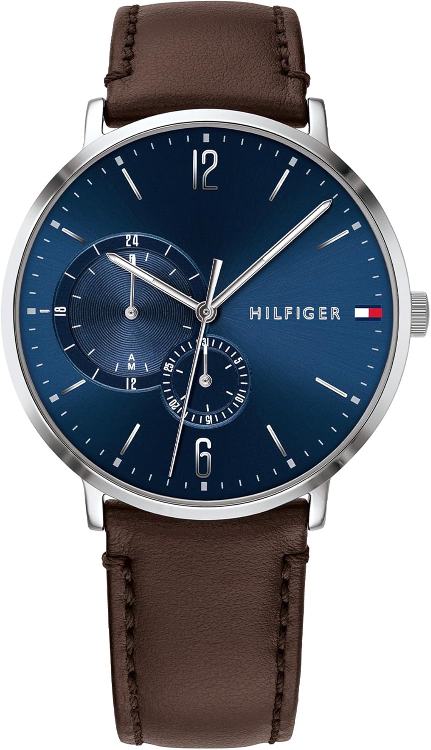 Thumbnail 3 de Tommy Hilfiger Multi Zifferblatt Quarz Uhr für Herren – Leder- oder Edelstahlarmband, 40 mm